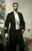 Anders Zorn prins eugen oil painting